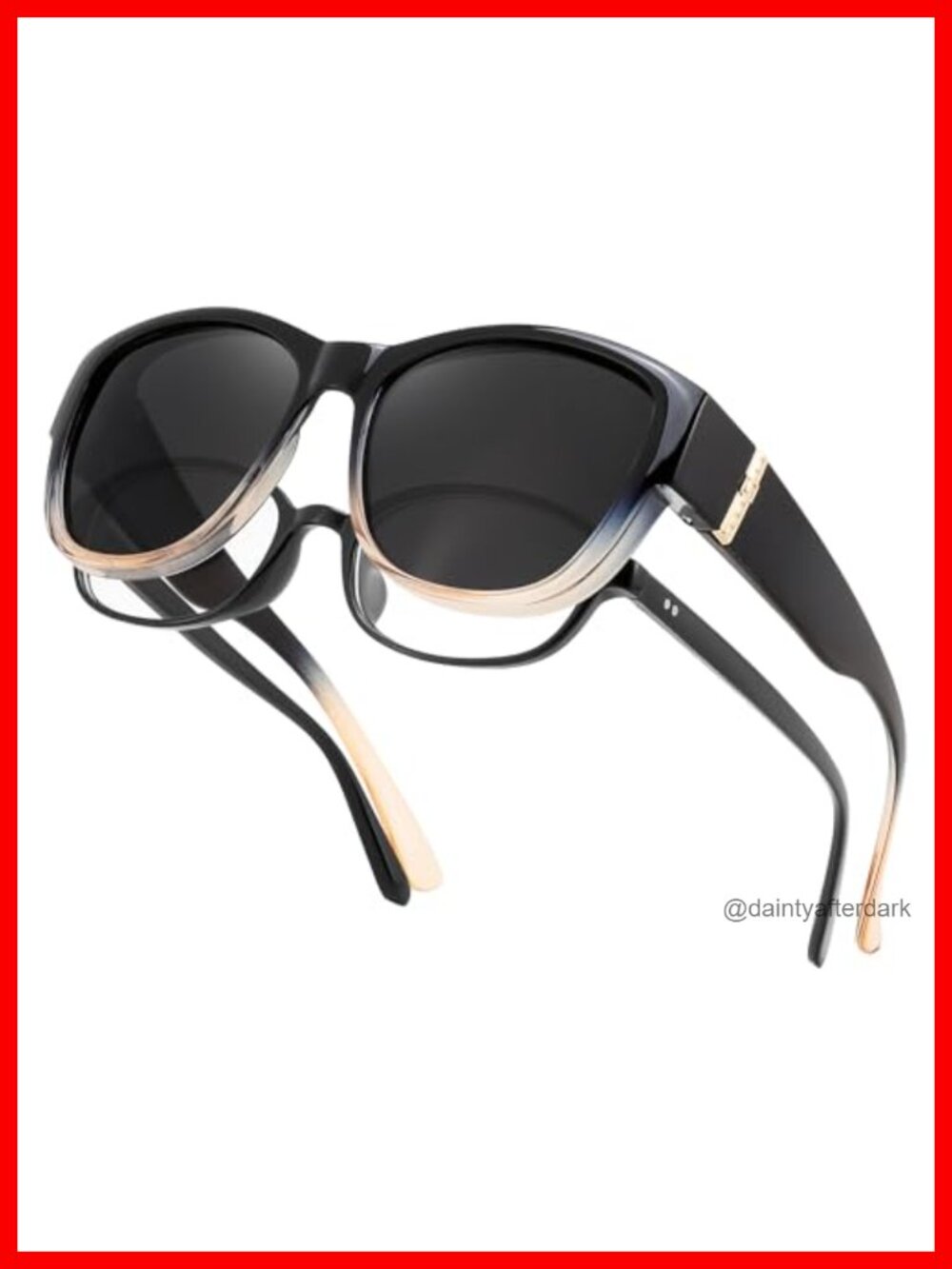 Polarized Fit Over Glasses Sunglasses Wrap Around UV400